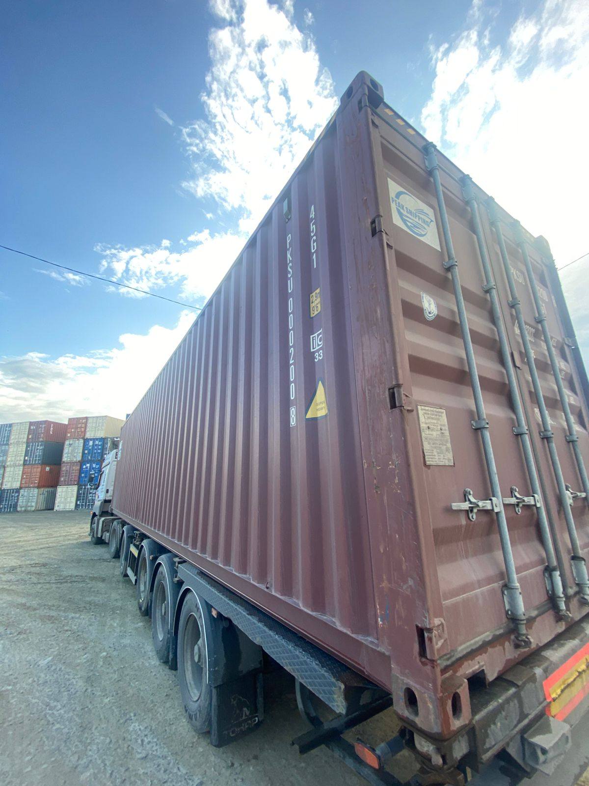 Морской контейнер PKSU0002008